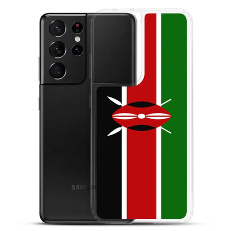 Coque téléphone drapeau du kenya - pixelforma