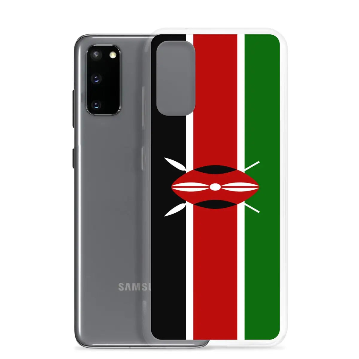 Coque téléphone drapeau du kenya - pixelforma