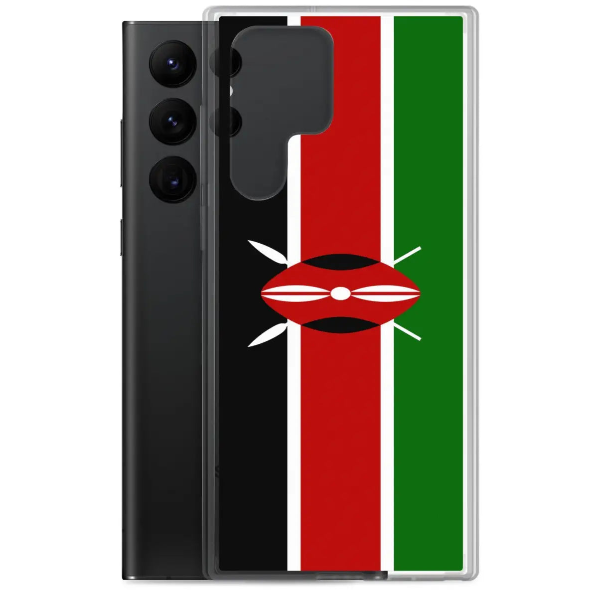Coque téléphone drapeau du kenya - pixelforma