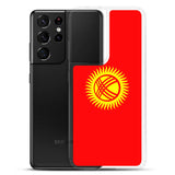 Coque Téléphone Drapeau du Kirghizistan - Pixelforma