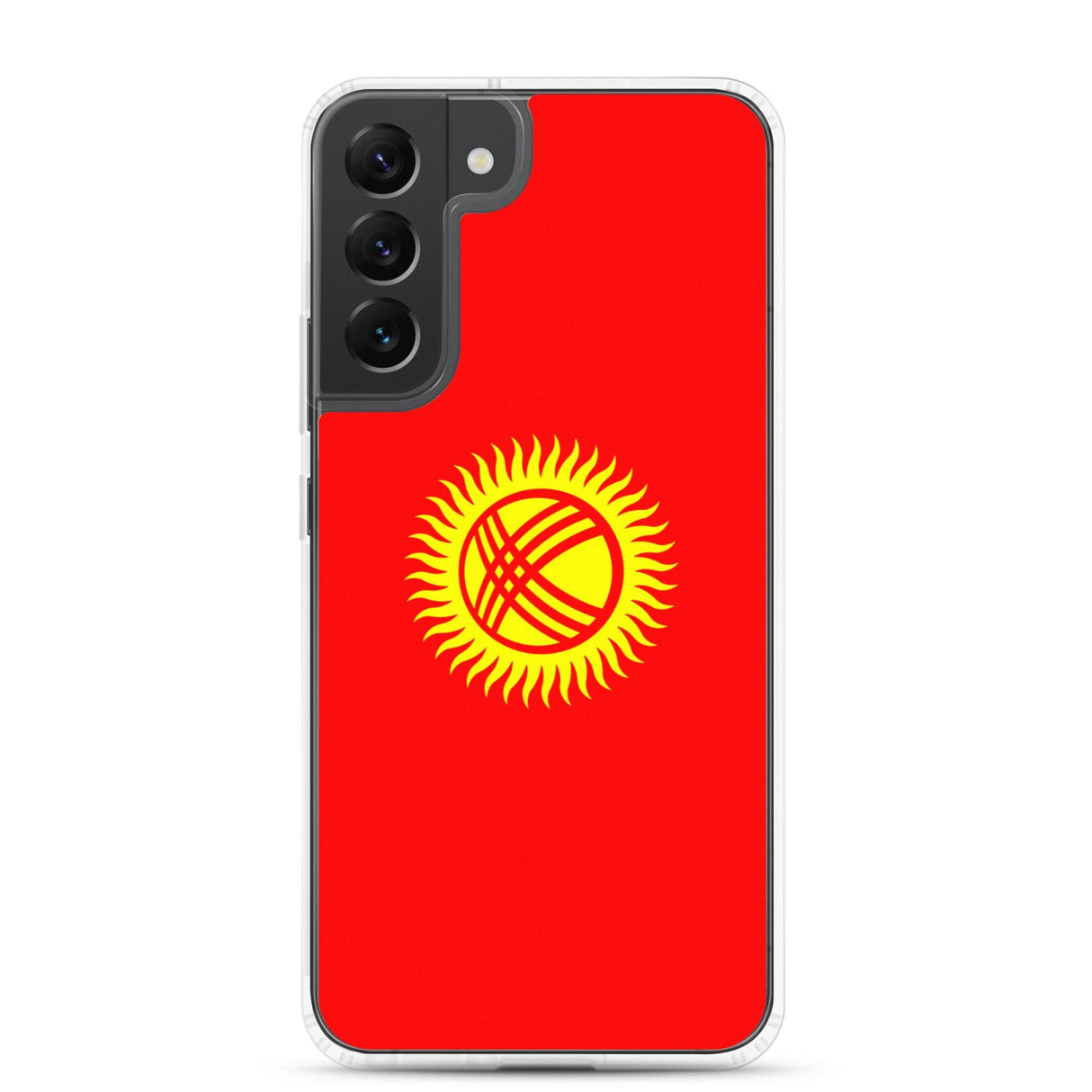 Coque Téléphone Drapeau du Kirghizistan - Pixelforma