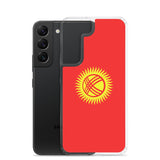 Coque Téléphone Drapeau du Kirghizistan - Pixelforma