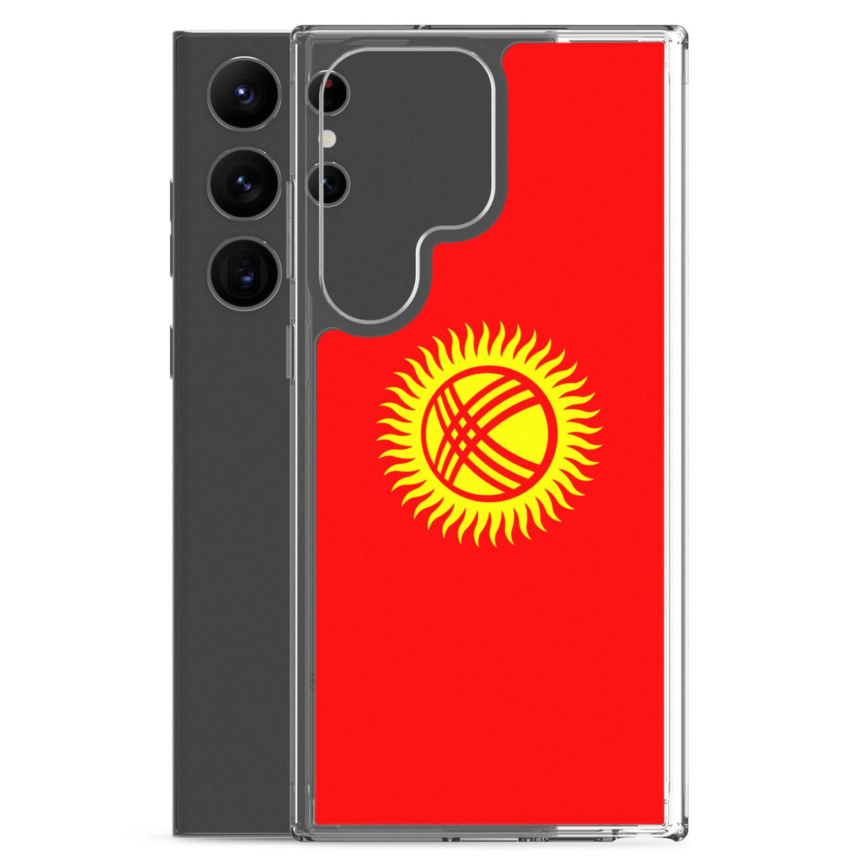 Coque Téléphone Drapeau du Kirghizistan - Pixelforma