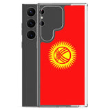 Coque Téléphone Drapeau du Kirghizistan - Pixelforma