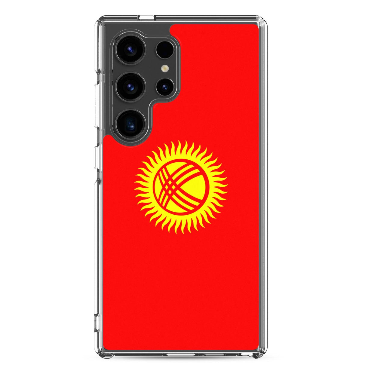 Coque Téléphone Drapeau du Kirghizistan - Pixelforma