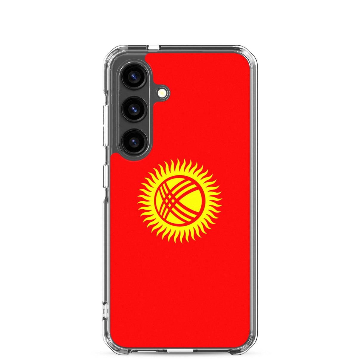 Coque Téléphone Drapeau du Kirghizistan - Pixelforma