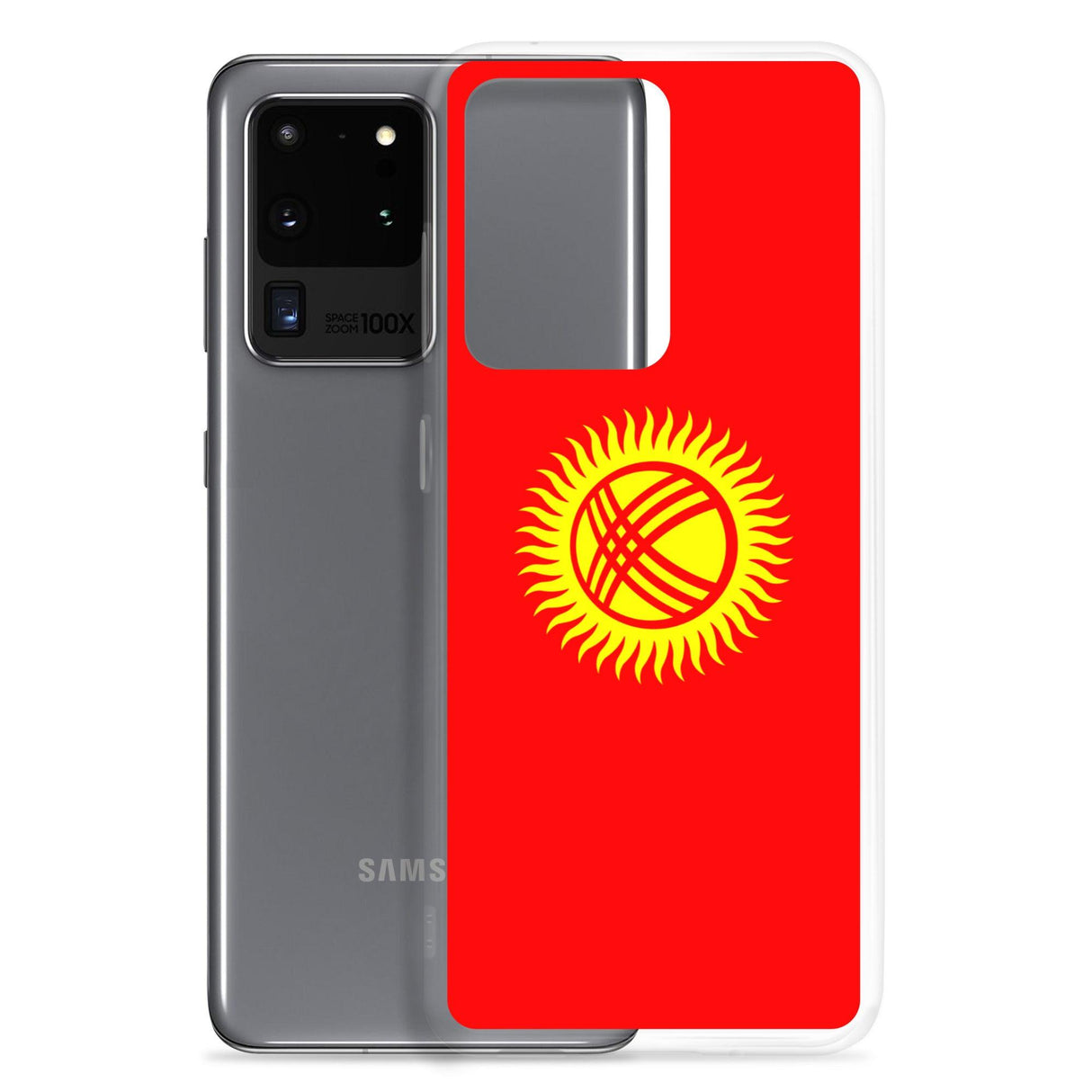 Coque Téléphone Drapeau du Kirghizistan - Pixelforma