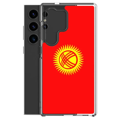 Coque Téléphone Drapeau du Kirghizistan - Pixelforma 