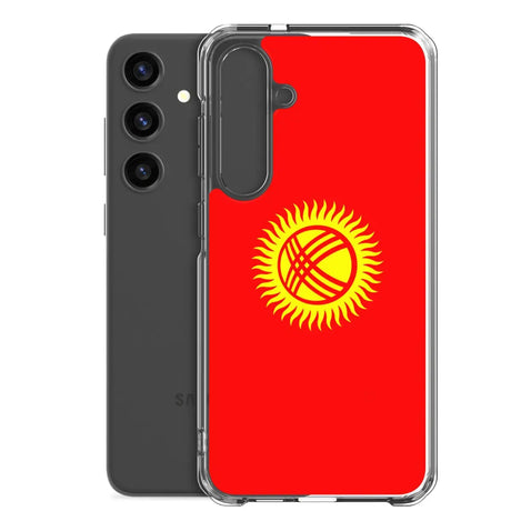 Coque Téléphone Drapeau du Kirghizistan - Pixelforma 