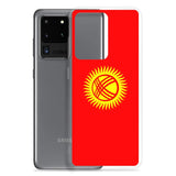 Coque Téléphone Drapeau du Kirghizistan - Pixelforma 