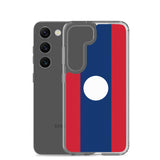 Coque Téléphone Drapeau du Laos - Pixelforma