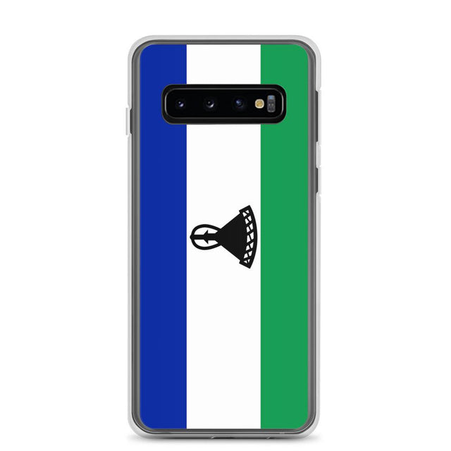 Coque Téléphone Drapeau du Lesotho - Pixelforma