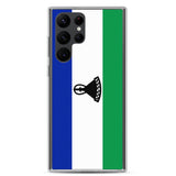 Coque Téléphone Drapeau du Lesotho - Pixelforma