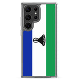 Coque Téléphone Drapeau du Lesotho - Pixelforma