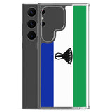 Coque Téléphone Drapeau du Lesotho - Pixelforma