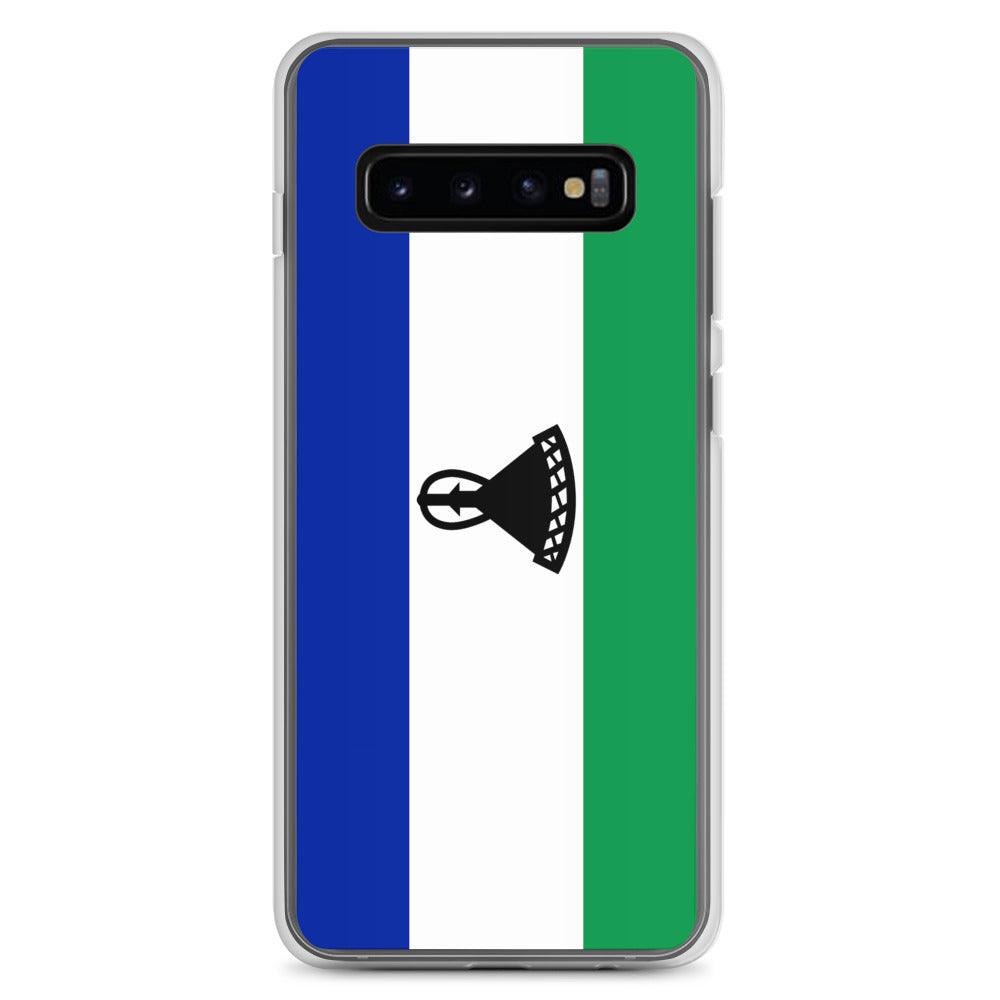 Coque Téléphone Drapeau du Lesotho - Pixelforma