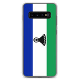 Coque Téléphone Drapeau du Lesotho - Pixelforma