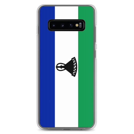 Coque Téléphone Drapeau du Lesotho - Pixelforma