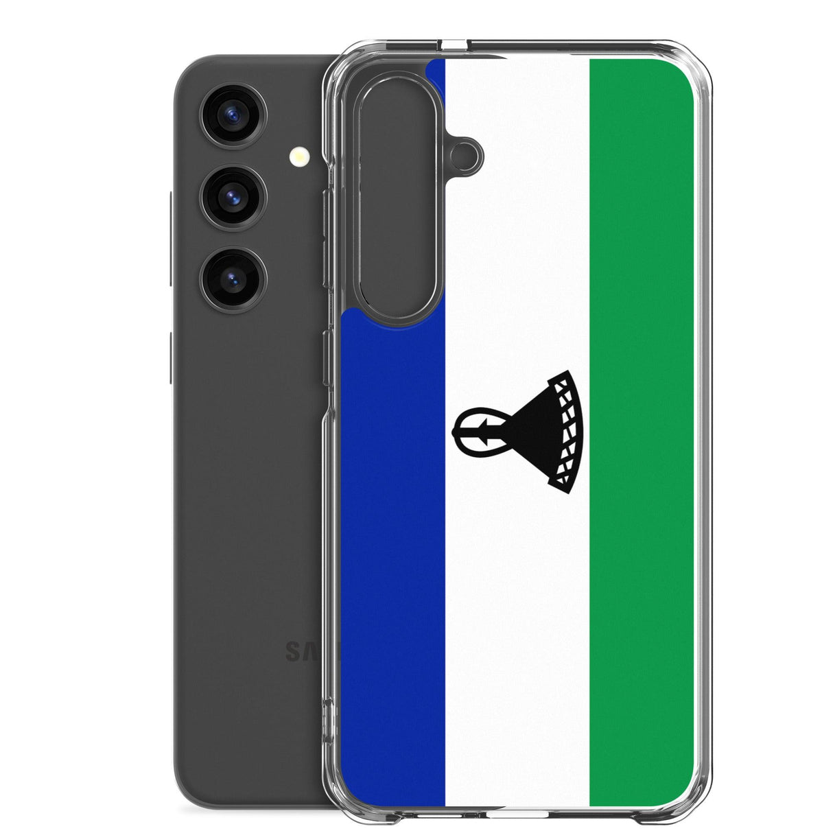 Coque Téléphone Drapeau du Lesotho - Pixelforma