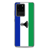 Coque Téléphone Drapeau du Lesotho - Pixelforma