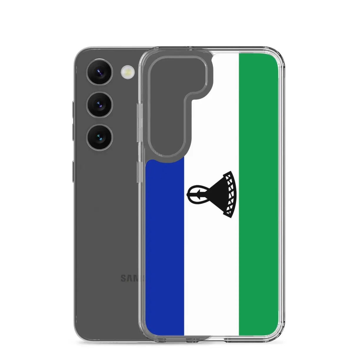 Coque Téléphone Drapeau du Lesotho - Pixelforma 