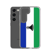 Coque Téléphone Drapeau du Lesotho - Pixelforma 