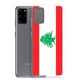 Coque téléphone drapeau du liban - pixelforma