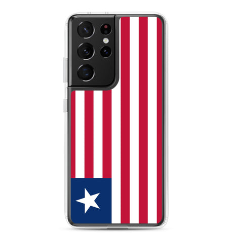 Coque Téléphone Drapeau du Liberia - Pixelforma