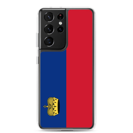 Coque Téléphone Drapeau du Liechtenstein - Pixelforma