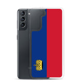 Coque Téléphone Drapeau du Liechtenstein - Pixelforma 