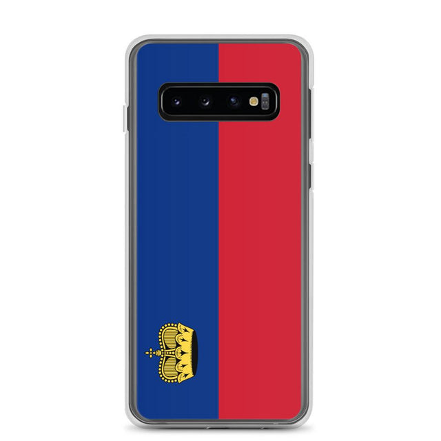 Coque Téléphone Drapeau du Liechtenstein - Pixelforma