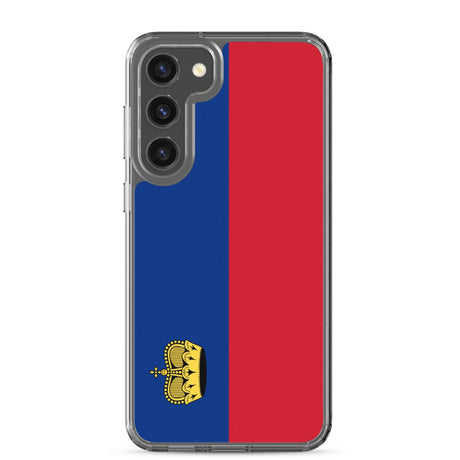 Coque Téléphone Drapeau du Liechtenstein - Pixelforma