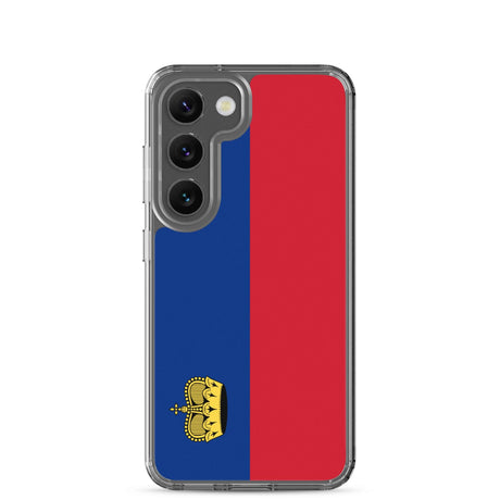 Coque Téléphone Drapeau du Liechtenstein - Pixelforma