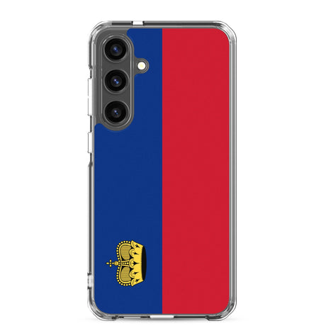 Coque Téléphone Drapeau du Liechtenstein - Pixelforma