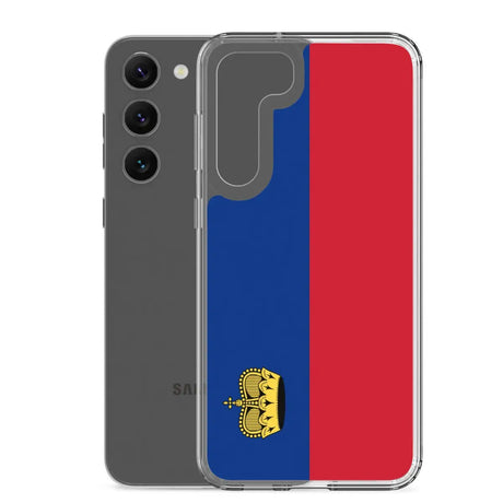 Coque Téléphone Drapeau du Liechtenstein - Pixelforma 