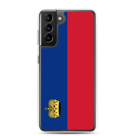 Coque Téléphone Drapeau du Liechtenstein - Pixelforma 