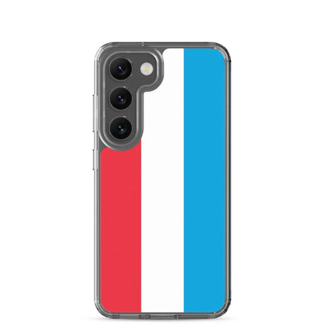Coque téléphone drapeau du luxembourg - pixelforma
