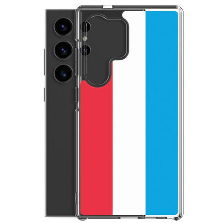 Coque téléphone drapeau du luxembourg - pixelforma
