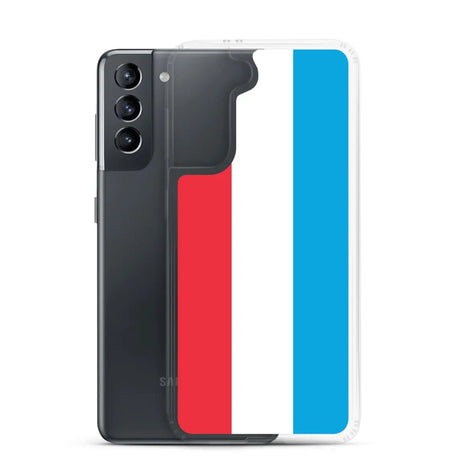 Coque téléphone drapeau du luxembourg - pixelforma