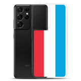Coque téléphone drapeau du luxembourg - pixelforma