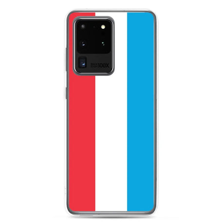 Coque téléphone drapeau du luxembourg - pixelforma