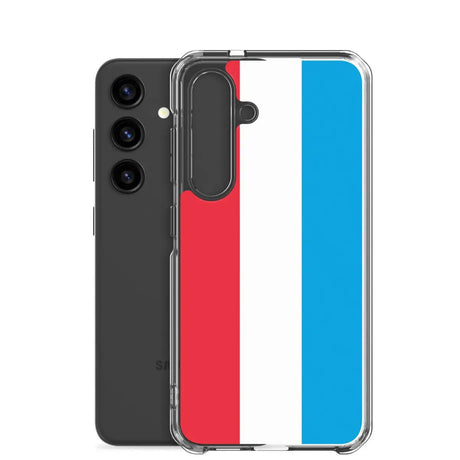 Coque téléphone drapeau du luxembourg - pixelforma