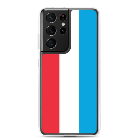 Coque téléphone drapeau du luxembourg - pixelforma