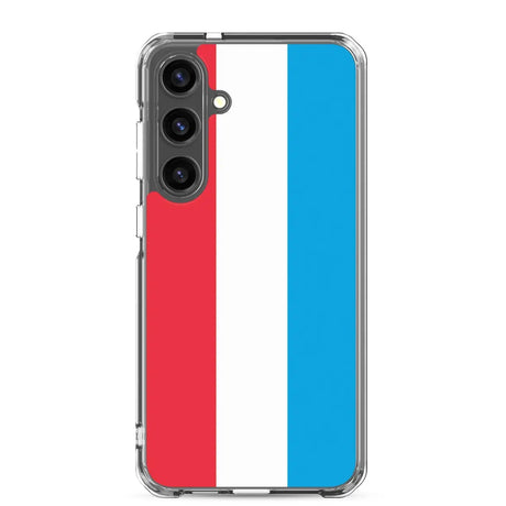 Coque téléphone drapeau du luxembourg - pixelforma
