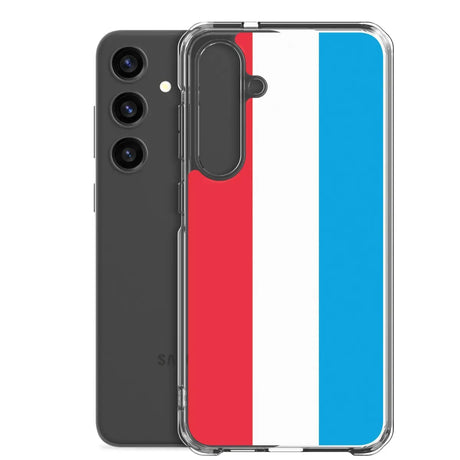 Coque téléphone drapeau du luxembourg - pixelforma
