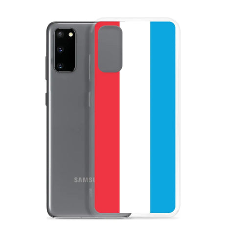Coque téléphone drapeau du luxembourg - pixelforma