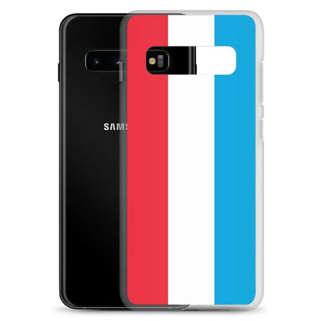 Coque téléphone drapeau du luxembourg - pixelforma