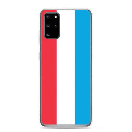 Coque téléphone drapeau du luxembourg - pixelforma