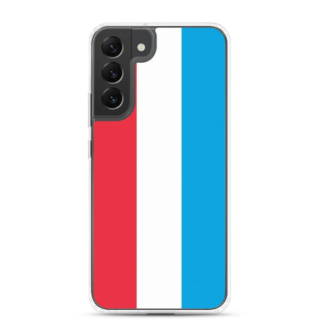 Coque téléphone drapeau du luxembourg - pixelforma