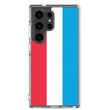 Coque téléphone drapeau du luxembourg - pixelforma